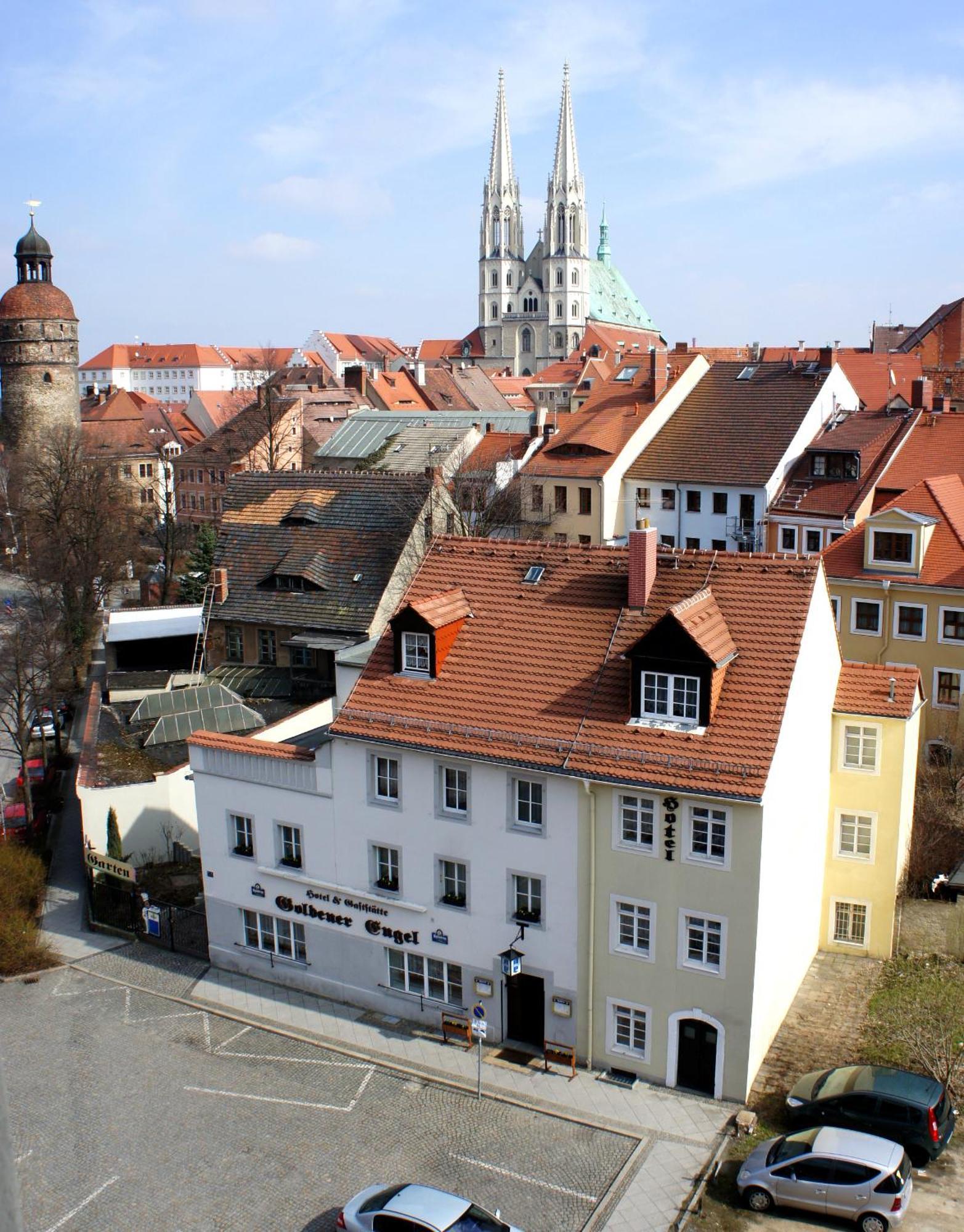 Goldener Engel /Pension Görlitz Eksteriør billede